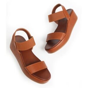 SuperCush Aubrey Wedge For Cognac